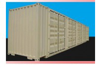 Container Open side 45 feet 4 bộ cửa